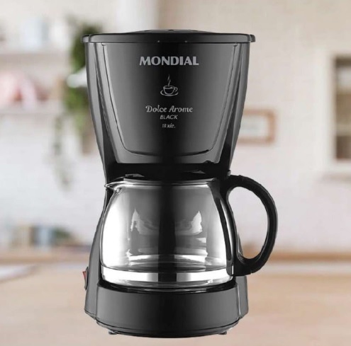 Cafeteira Elétrica Dolce Arome, Mondial, Preto, 550W, 110V – C-30-18X-FB