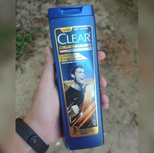 Clear Sports Men – Shampoo Anticaspa, Limpeza Profunda, 400ml