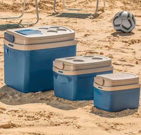 Combo Caixa Térmica Tropical 32L/12L/5L, Soprano, 0700, Azul, Grande