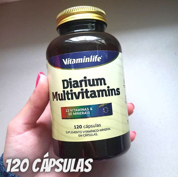 Diarium Multivitamínico, VitaminLife, 120 Cápsulas