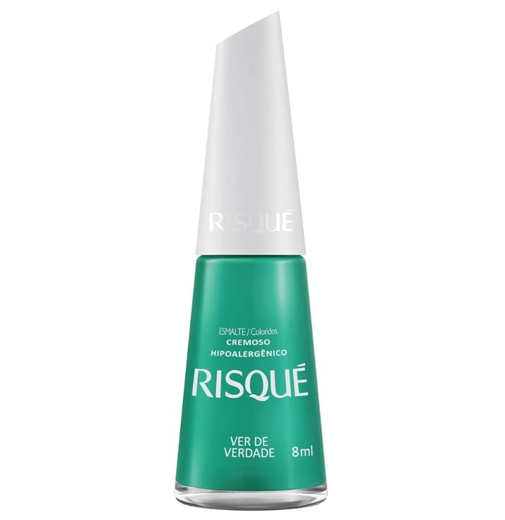Esmalte Risqué Cremoso Ver De Verdade 8Ml, Risqué