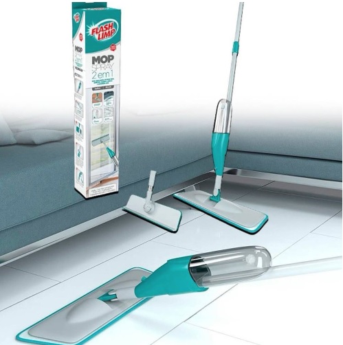 Flash Limp MOP6064 – Mop Spray 2 em 1, Verde
