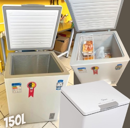Freezer Horizontal Midea 150l Branco