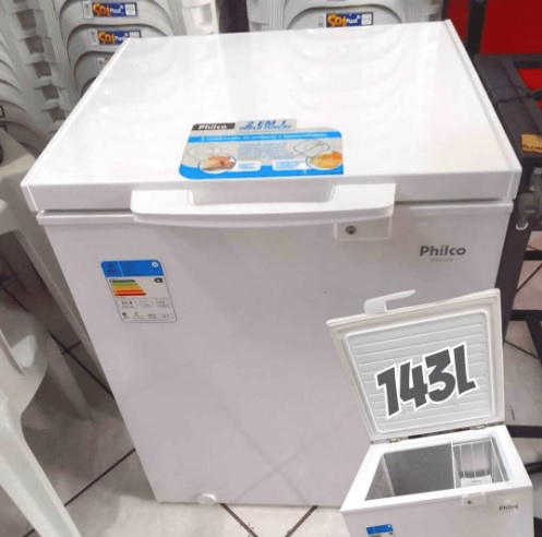 Freezer horizontal Philco PFH160B 143L 127V