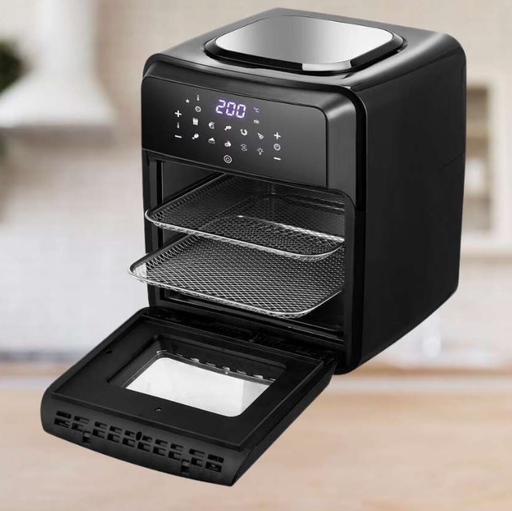 Fritadeira Sem Óleo Air Fryer EOS Premium 12L Digital Touch Titanium EAF12T 110V