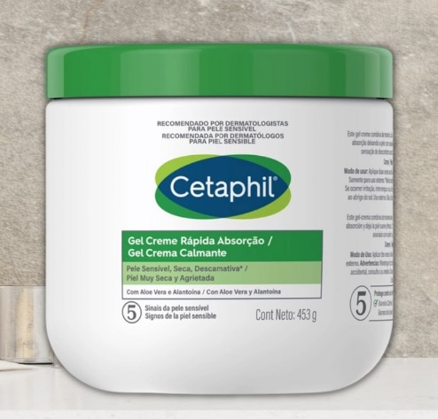 Cetaphil Gel Creme Rápida Absorção 453g
