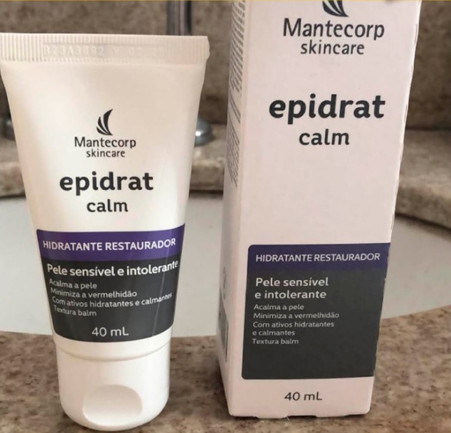 Hidratante Facial Calm, Epidrat, Mantecorp Skincare, 40 g