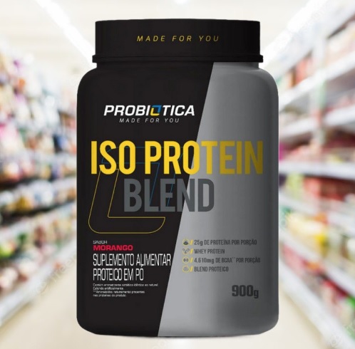 Iso Protein Blend – 900g Baunilha – Probiotica