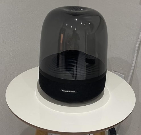 JBL, Caixa de Som Bluetooth, Harman Kardon Aura Studio 3, 130W – Preto