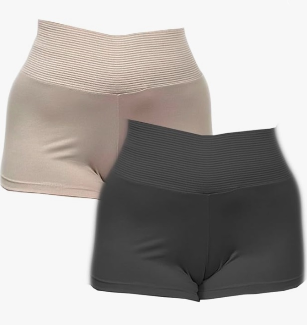 Kit 2 Shortinho Compressão Calcinha Feminina Pós Parto