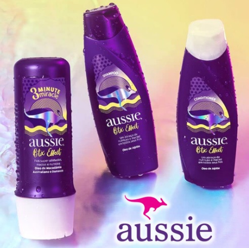 Kit Aussie Mega Moist Super Hidratação Shampoo 360ml e Condicionador 360ml e 3 Minutos Milagrosos 236ml