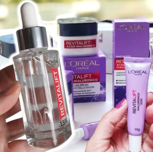 Kit L’Oréal Paris Revitalift Hialurônico: Sérum+ Diurno + Olhos