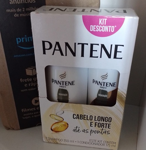 Kit Pantene Hidratação Shampoo 350ml + Condicionador 175ml