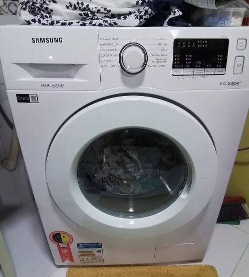 Lava E Seca Samsung Addwash Com Ecobubble Wd10m Cor Branco