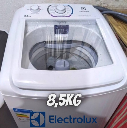 Lavadora de Roupas 8.5 Kg Essencial Care Automática 110 Volts, Branco, Electrolux