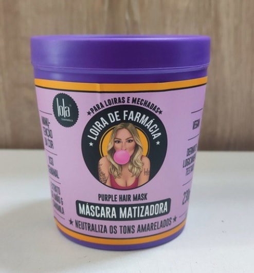 Lola Cosmetics Loira de Farmácia Matizadora Máscara 230g Lola
