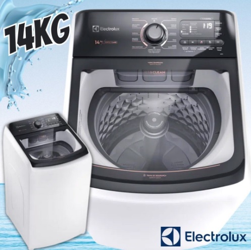 Máquina De Lavar 14kg Electrolux Perfect Care Lej14