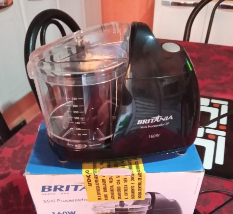 Mini Processador De Alimentos Britânia 2p