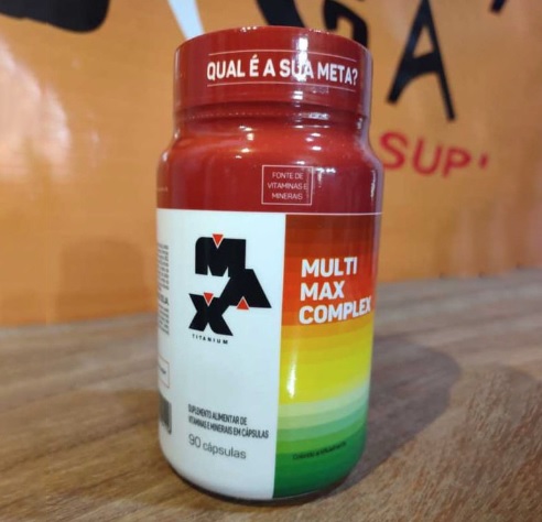 Multimax Complex – 90 Cápsulas, Max Titanium