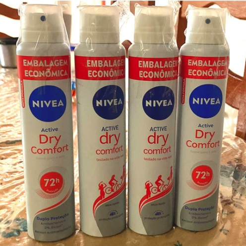 NIVEA Desodorante Antitranspirante Aerossol Dry Comfort 200ml