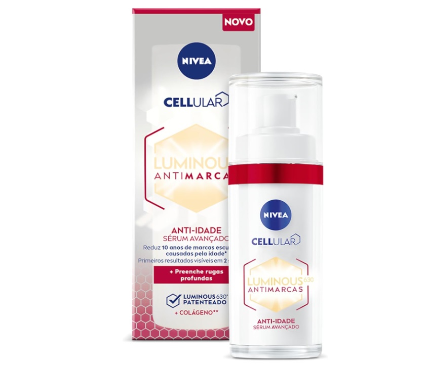 NIVEA Sérum Facial Cellular Luminous 630 ANTIMARCAS Anti-idade 30ml