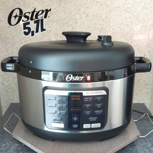 PANELA DE PRESSÃO OSTER, OVAL, 5,7L, 1000W, 110V, CKSTPCECOV57