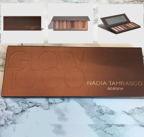 Paleta de Sombras, Glow To Go, 17, 1G, Nádia Tambasco, Océane