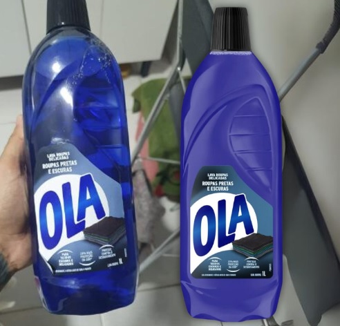 Sabão Líquido Ola para Roupas Pretas e Escuras 1l
