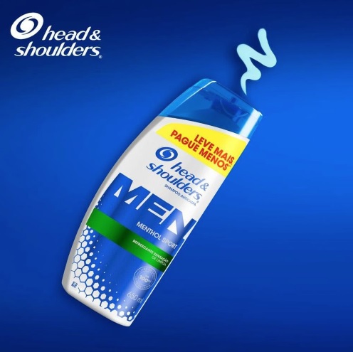 Shampoo H&S Men Menthol Sport 650 ml