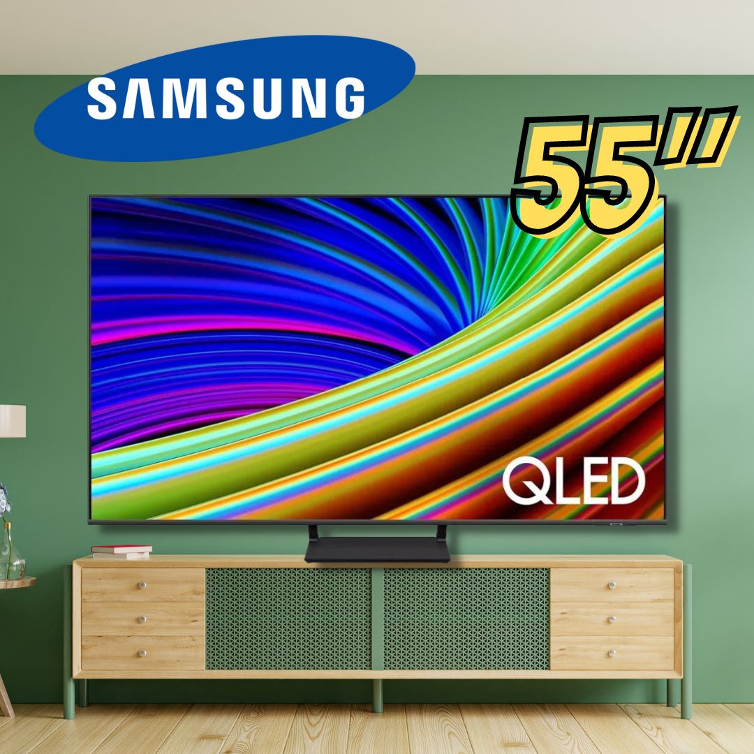 Smart TV Samsung QLED 4K QN55Q65CAGXZD QLED 4K 55″ 110V/220V