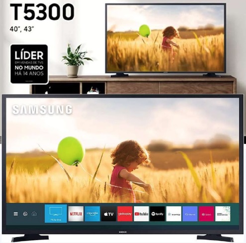Smart Tv 43 Samsung T5300 Full Hd Tizen Hdmi Usb
