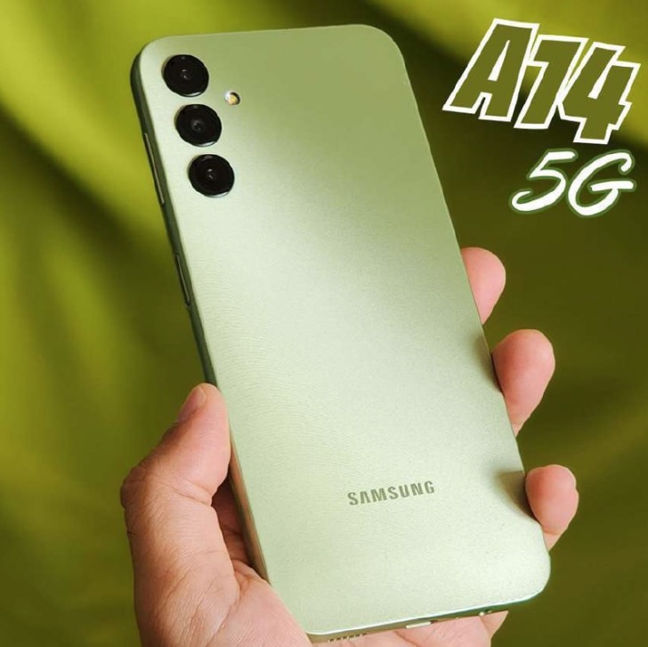 Smartphone Samsung Galaxy A14, 128GB, 4GB RAM Verde Lima - Ponto