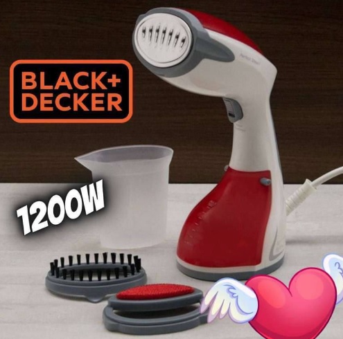 Black+Decker Vaporizador portátil de roupas e higienizador,vapor continuo,1200w, 220v