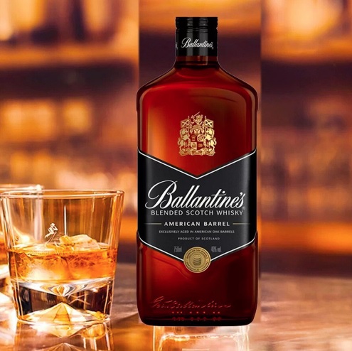 Whisky Ballantine’s American Barrel Blended Escocês , 750 ml