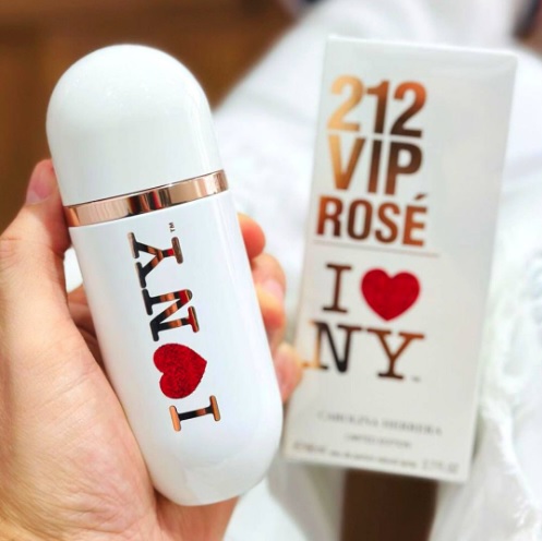212 Vip Rose I Love NY Carolina Herrera – Perfume Feminino – Eau de Parfum