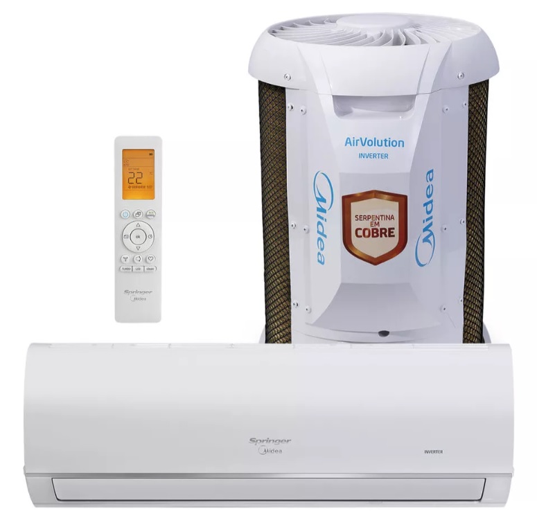 Ar Condicionado Inverter Midea Airvolution Conect 9k F 220v R32