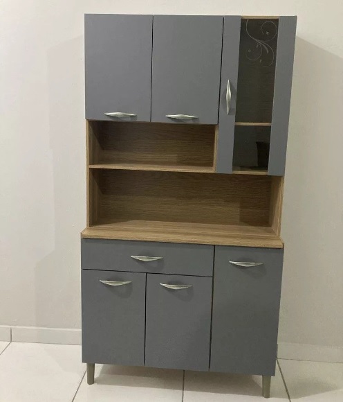 Armário De Cozinha Completa Golden 6 Portas 1 Gaveta