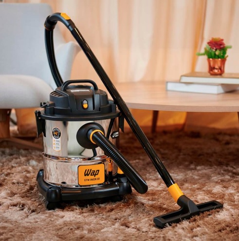 Aspirador De Pó E Água 1600w 20 Litros Gtw Inox 20 Wap Cor Prateado 110V