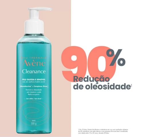 Avène Cleanance – Gel de Limpeza Facial 300ml