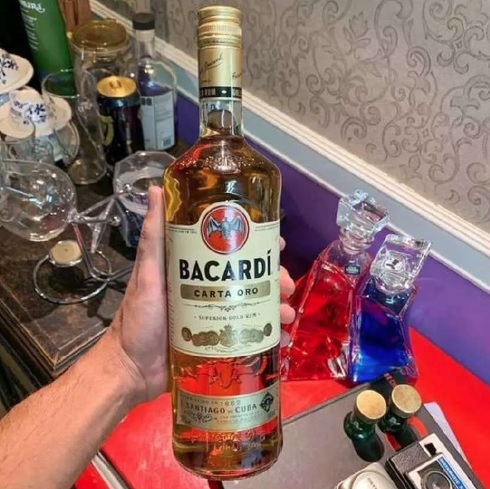 Bacardi Carta Oro 980Ml Bacardi Sabor Carta Oro