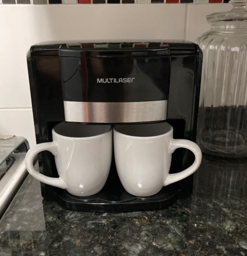 Cafeteira 2 Xícaras 500w Preto Multilaser – Be010
