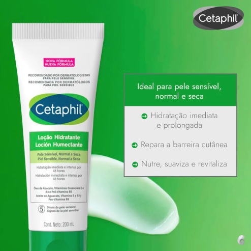Cetaphil – Loção Hidratante 200ml