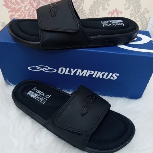 Chinelo Masculino Slide Melbourne Preto Olympikus