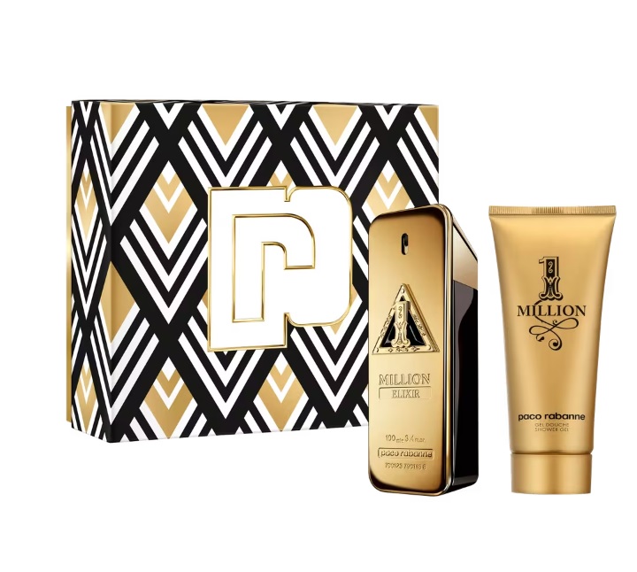 Conjunto 1 Million Elixir Paco Rabanne Masculino – Eau de Parfum 100ml + Gel de Banho 100ml