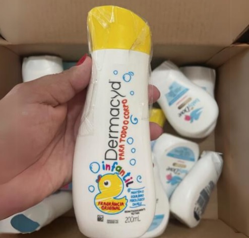 Dermacyd Sabonete líquido infantil Para todo o corpo, 200 ml