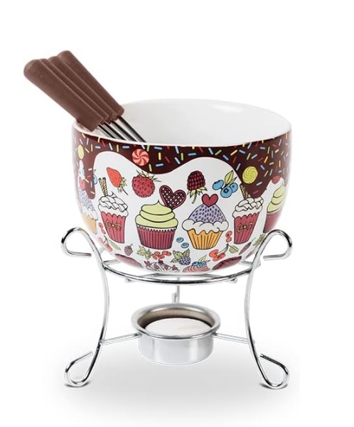 CONJUNTO P/FONDUE 7PCS-CUP