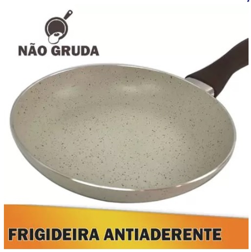 Frigideira Antiaderente 20Cm Ceramica Granada Indução 0,6L