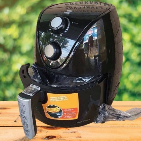 Fritadeira Elétrica sem Óleo/Air Fryer Mondial – New Pratic AF-31 Preta 3,5L com Timer