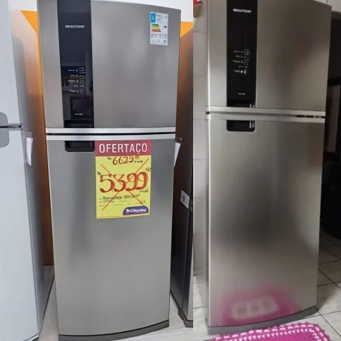 Geladeira/Refrigerador Brastemp Frost Free Duplex – 462L BRM55BK