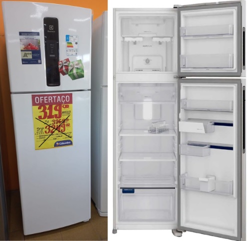 Geladeira/Refrigerador Electrolux Frost Free – Duplex Branco 390L Efficient IF43